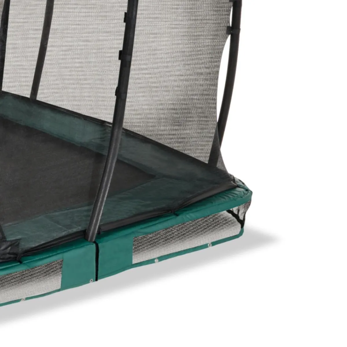 Exit - Cama elástica de suelo Allure Premium 214 x 366 verde*Exit Toys Discount