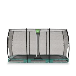Hot Exit - Cama elástica de suelo Allure Classic 214 x 366 cm verde Camas Elásticas
