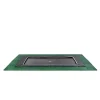 Discount Exit - Cama elástica de suelo Dynamic 275 x 458 cm negro con perímetro de seguridad Camas Elásticas