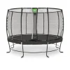 New Exit - Cama elástica Lotus Premium 366 cm negro Camas Elásticas