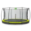 Online Exit - Cama elástica Silhouette redonda de suelo verde 366 cm Camas Elásticas