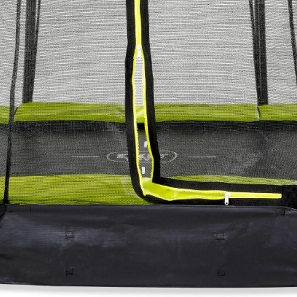 Online Exit - Cama elástica Silhouette redonda de suelo verde 366 cm Camas Elásticas