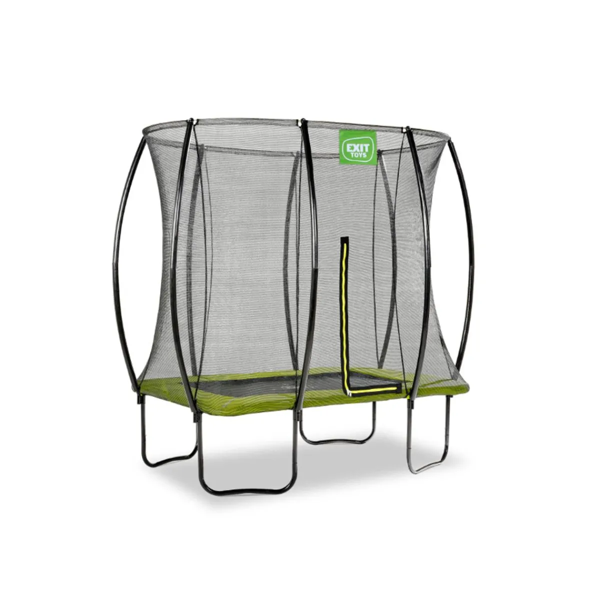 New Exit - Cama elástica Silhouette rectangular verde 153 cm Camas Elásticas