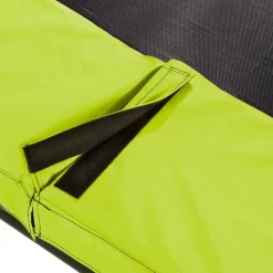 Discount Exit - Cama elástica Silhouette redonda de suelo verde 183 cm Camas Elásticas