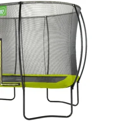Best Exit - Cama elástica Silhouette rectangular verde 244 cm Camas Elásticas