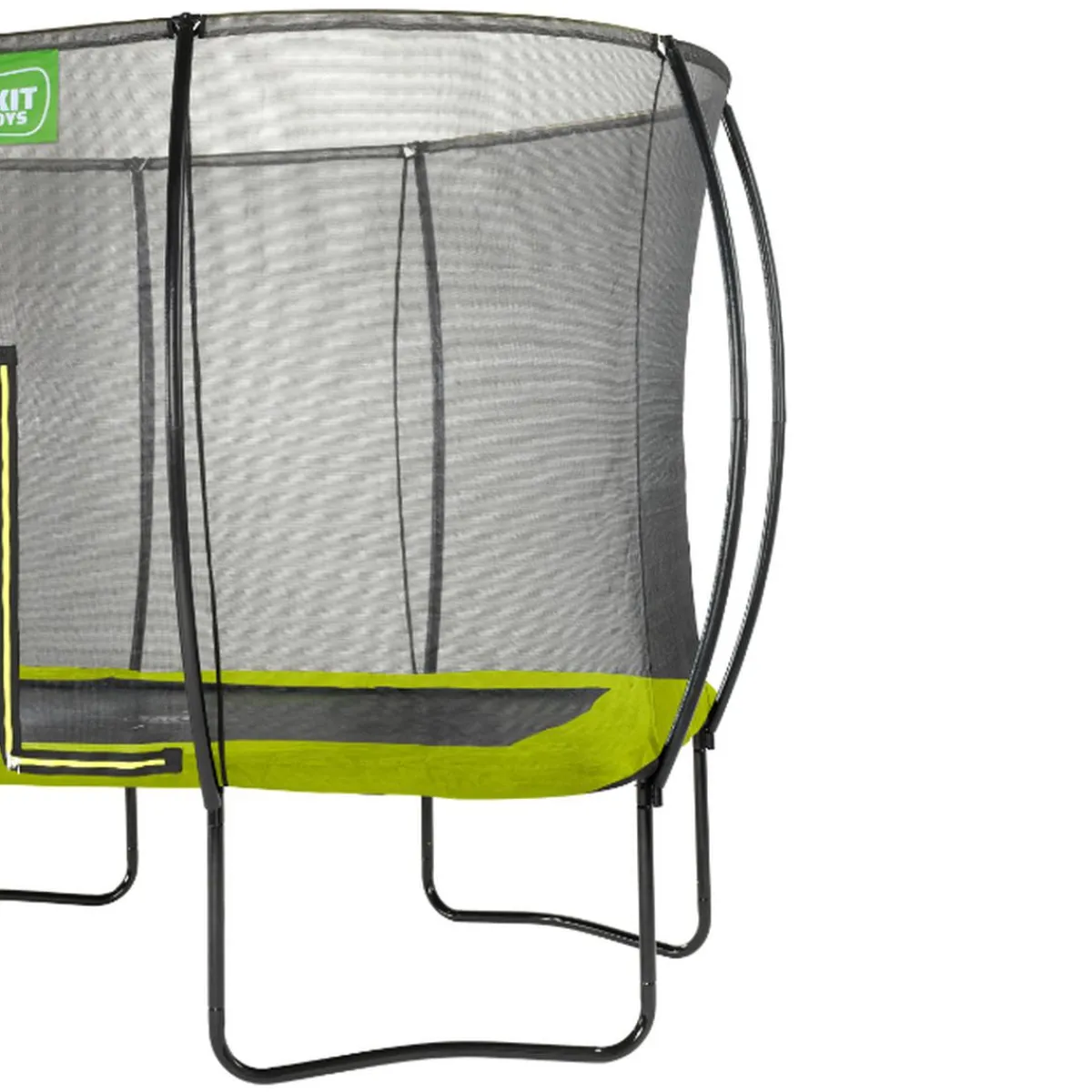 Best Exit - Cama elástica Silhouette rectangular verde 244 cm Camas Elásticas