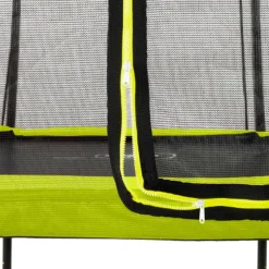Best Exit - Cama elástica Silhouette rectangular verde 244 cm Camas Elásticas