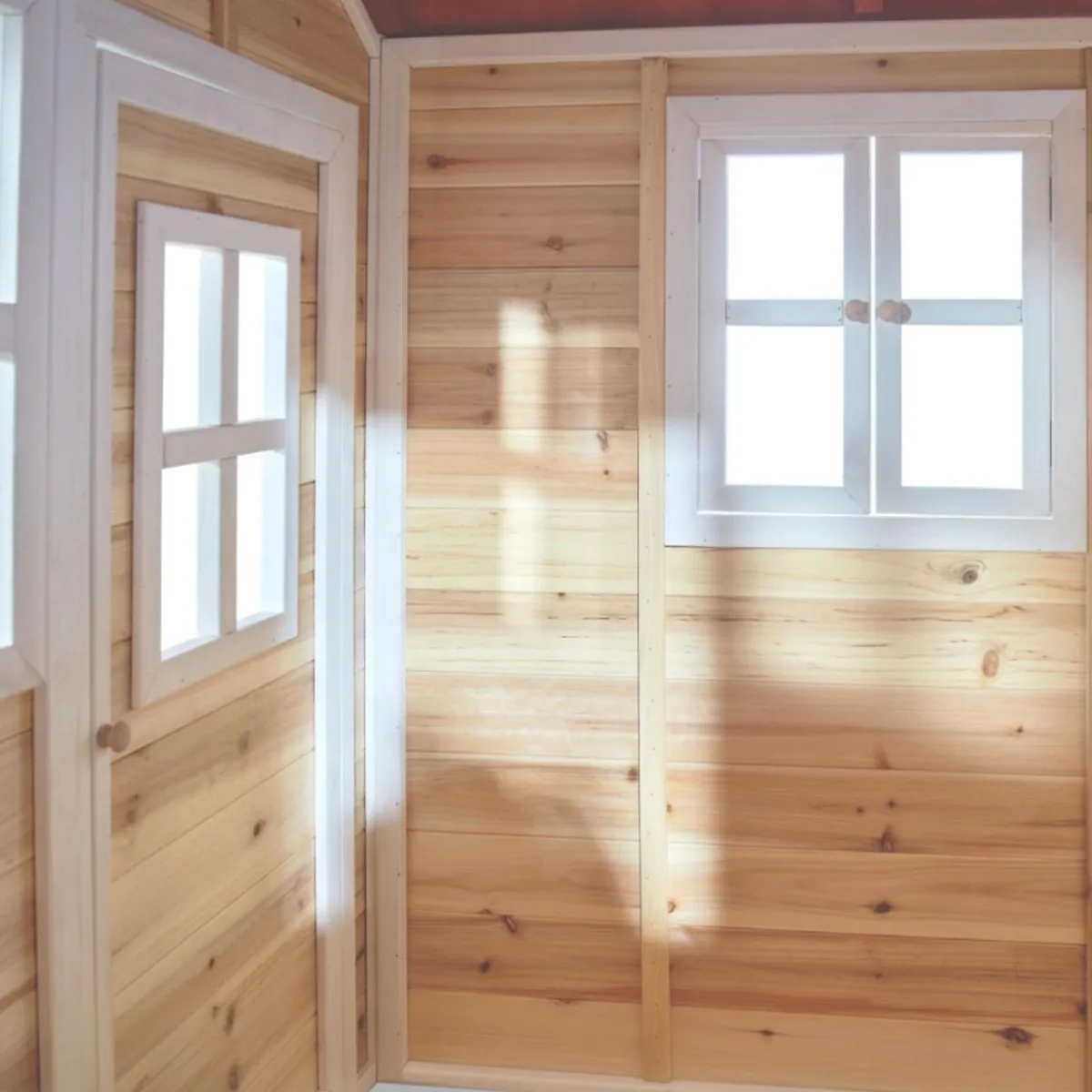 Discount Exit - Casita Loft de madera natural Casas