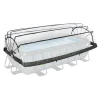 EXIT - Cúpula de piscina rectangular 400 cm*Exit Toys Outlet