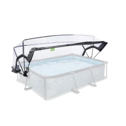 Outlet EXIT - Cúpula de piscina rectangular 220 cm Piscinas|Juguetes De Verano