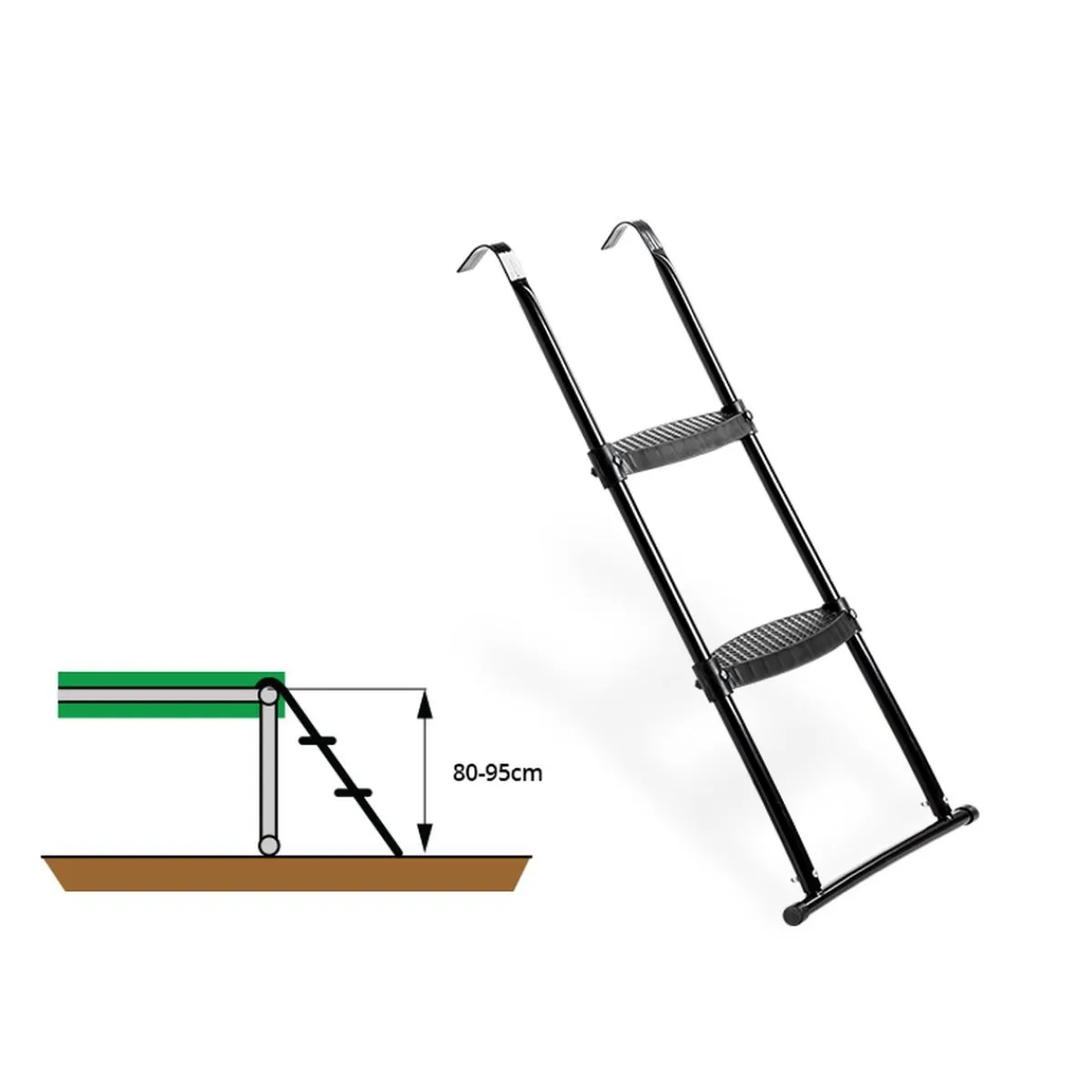 EXIT - Escalera de cama elástica 80 y 95 cm*Exit Toys Best