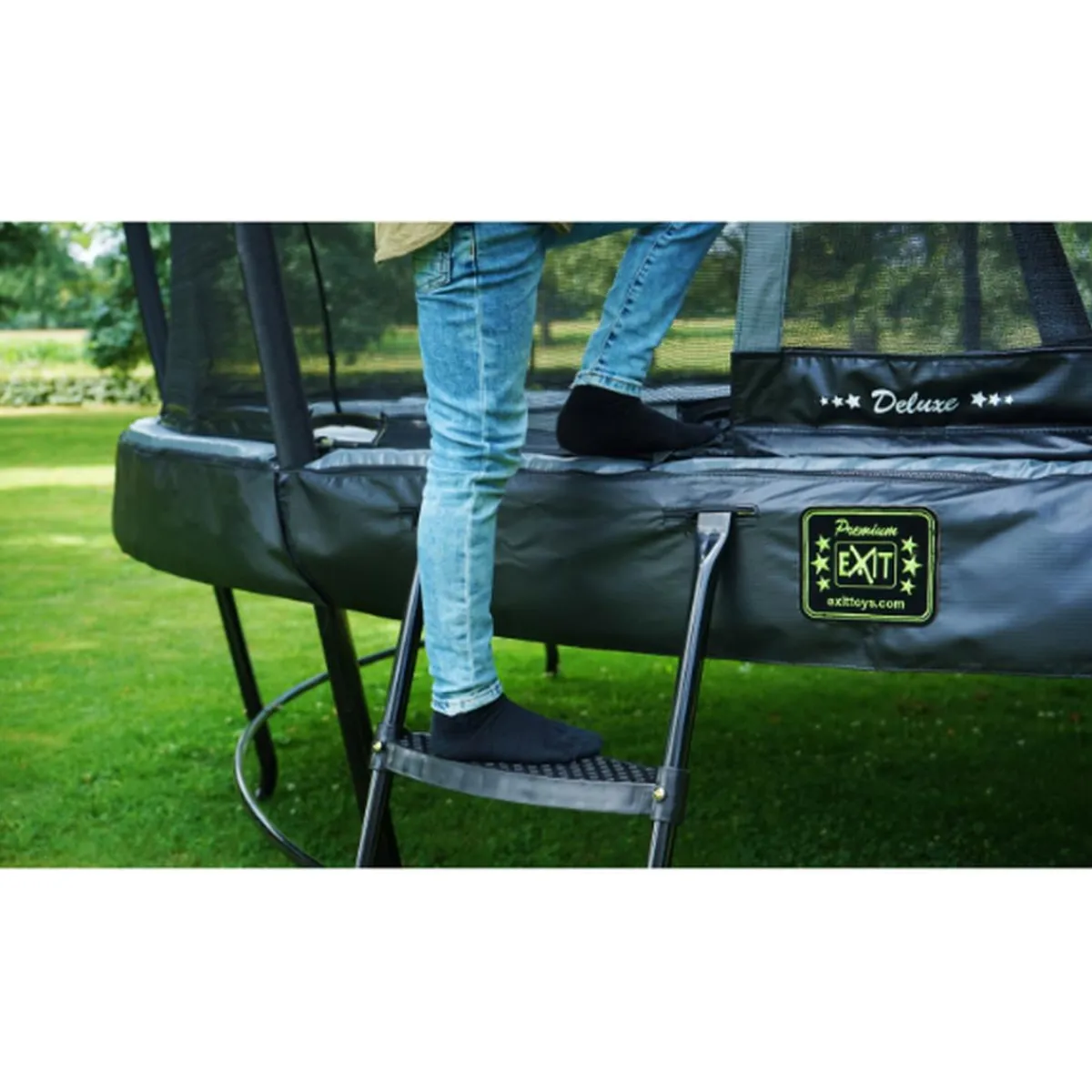 EXIT - Escalera de cama elástica 80 y 95 cm*Exit Toys Best