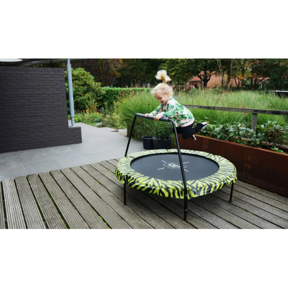 EXIT - Mini Cama elástica redonda sin red 140 cm*Exit Toys Best