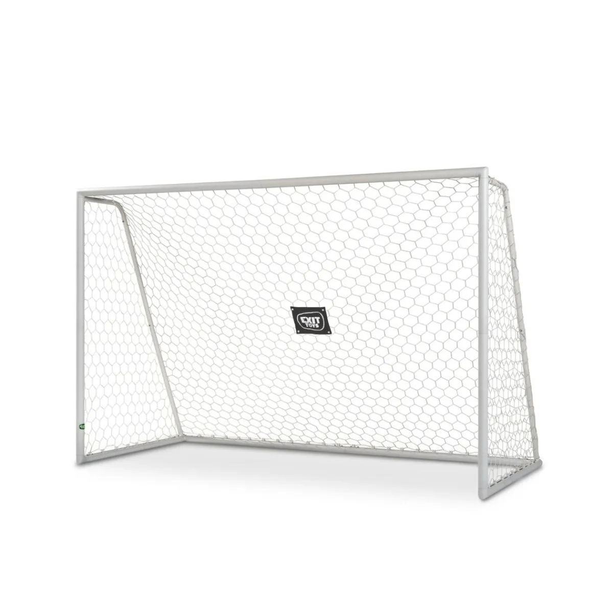 Hot Exit - Portería de fútbol Aluminio Scala 300 x 200 Blanco Deportes