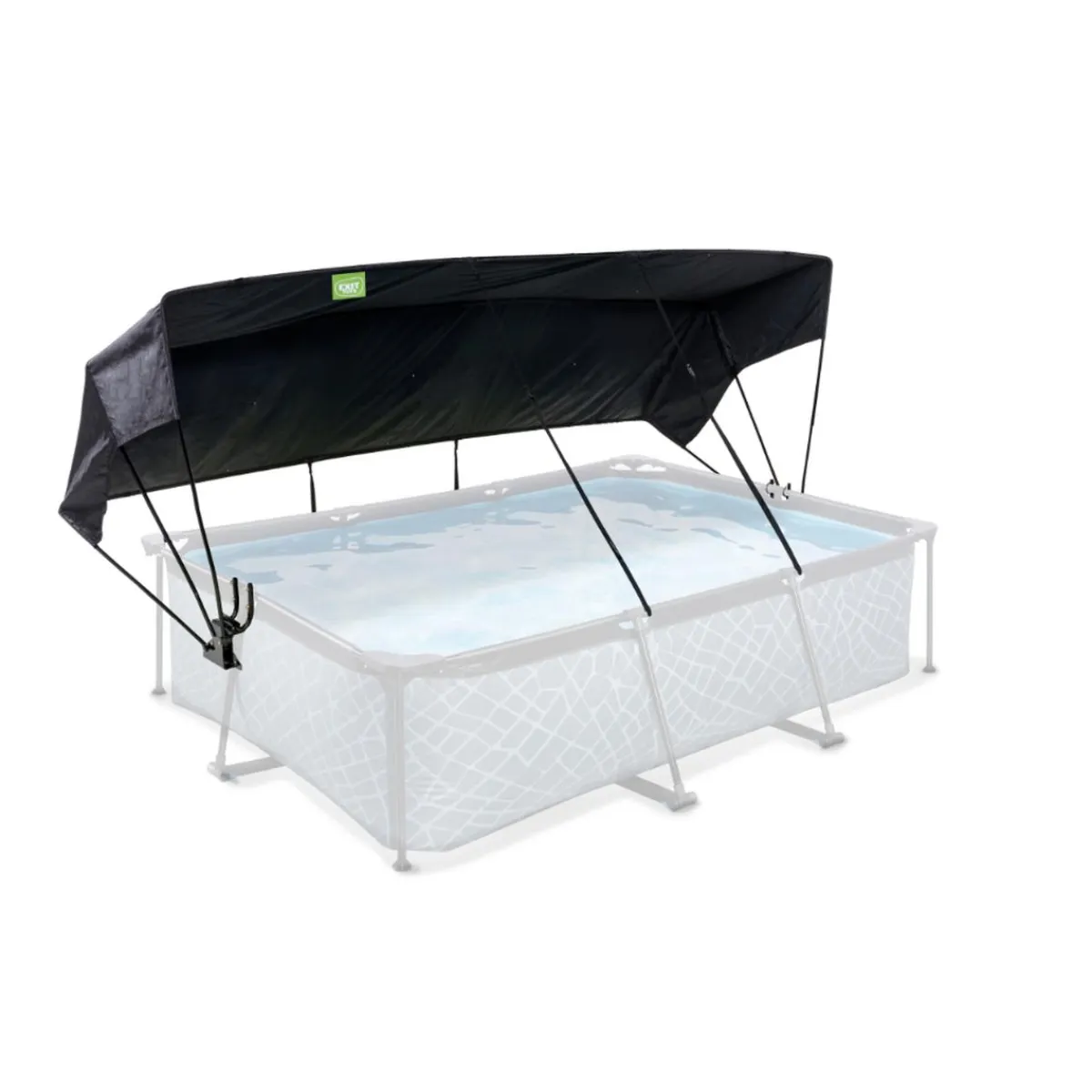 EXIT - Toldo de piscina rectangular 220 cm*Exit Toys Sale