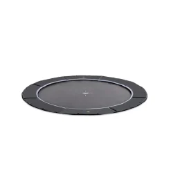 Exit - Trampolín deportivo de suelo Dynamic 427 cm negro Camas Elásticas