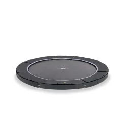 Exit - Trampolín deportivo de suelo Dynamic 427 cm negro Camas Elásticas