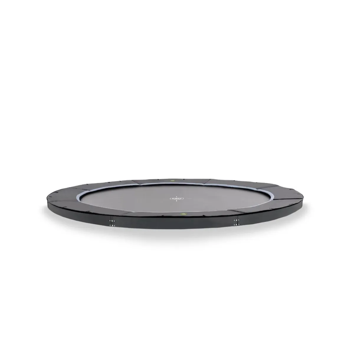 Exit - Trampolín deportivo de suelo Dynamic 427 cm negro Camas Elásticas