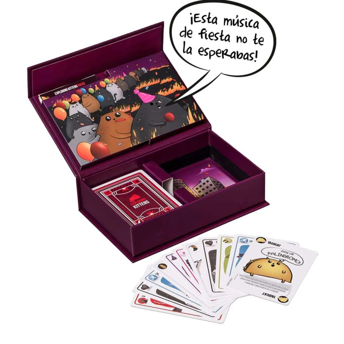 Discount Exploding Kittens Party Pack - Juego de cartas Friki Zone|Juegos Y Puzzles