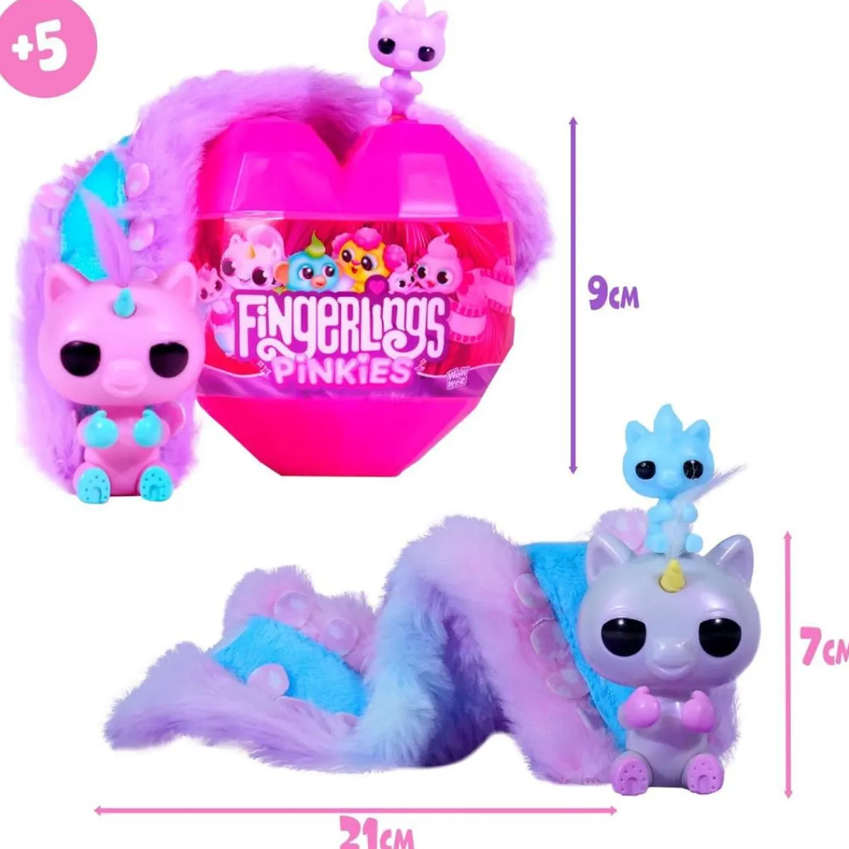 New Fingerlings Pinkies (Varios modelos) Figuras De Acción