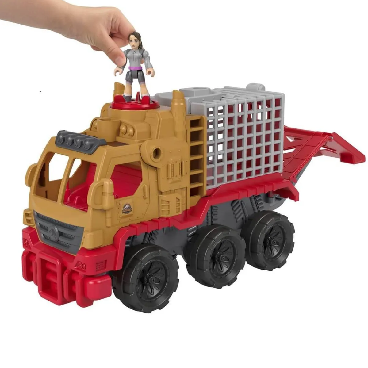 Outlet Fisher Price - - Camión Jurassic World Coleccionables Y Mini Mundos