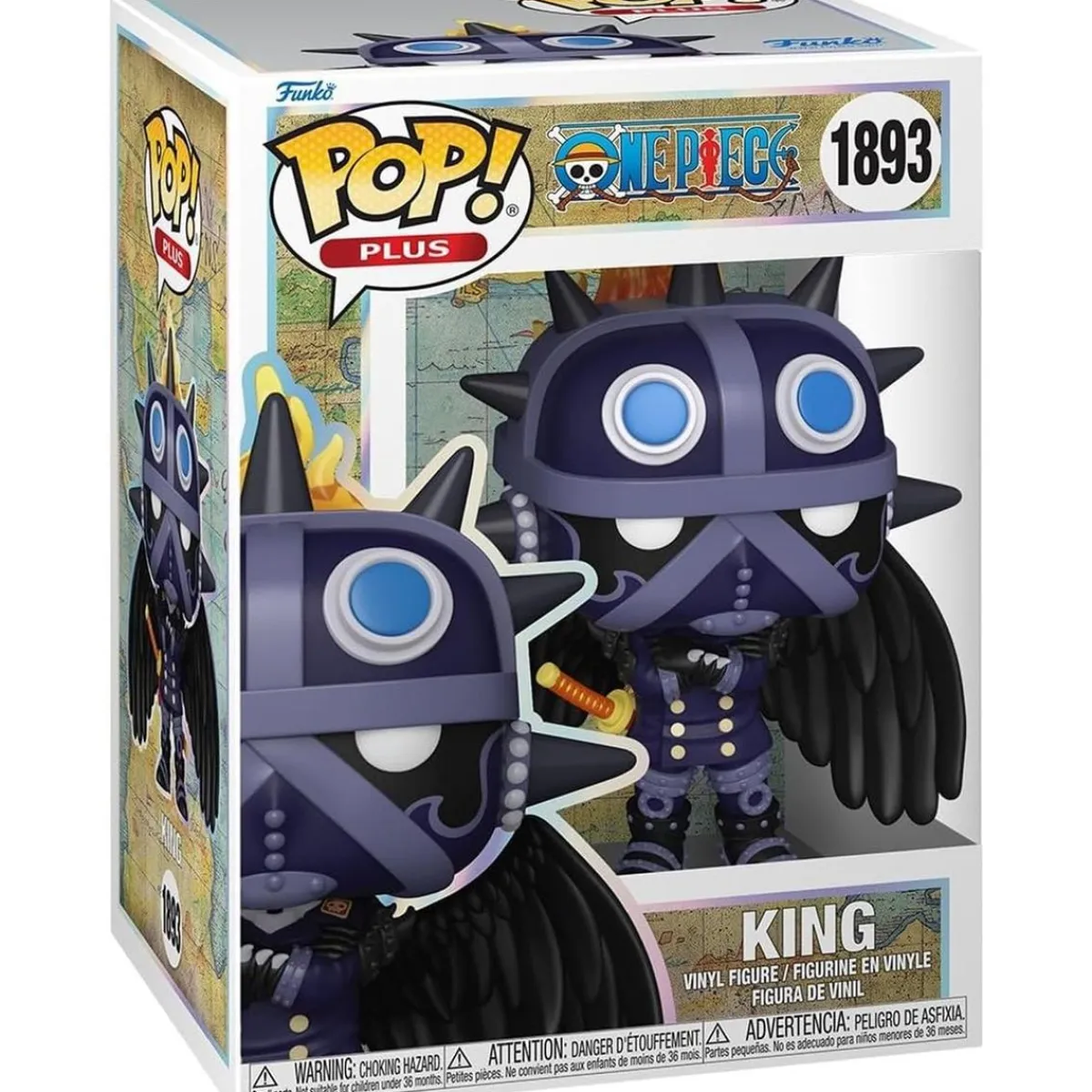 Funko Pop! Plus - One Piece - King*FUNKO UK LIMITED New