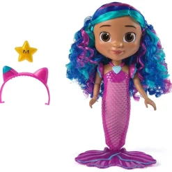 Best Gabby’s Dollhouse - Muñeca Gabby sirena canta y brilla Coleccionables Y Mini Mundos