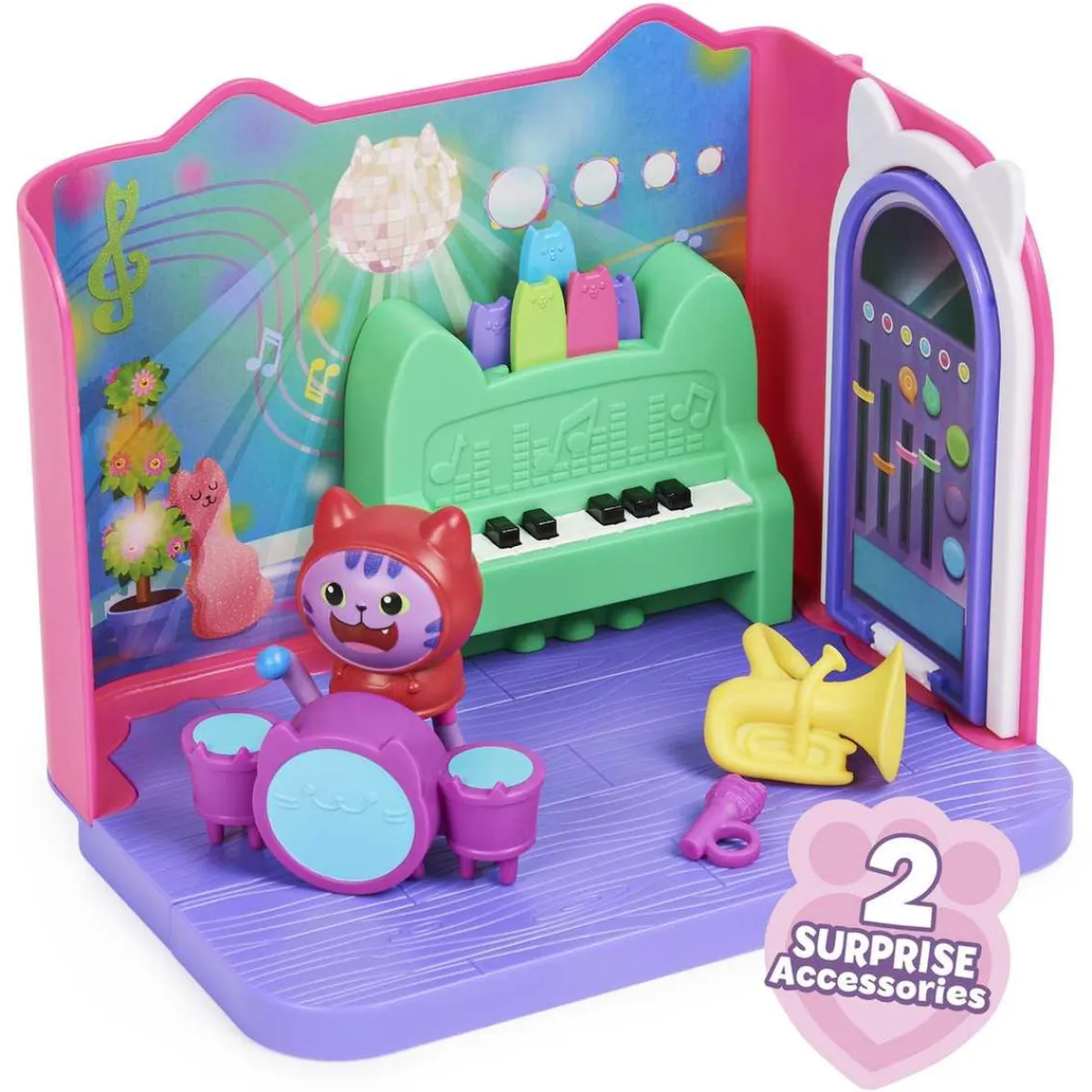 Sale Gabby's Dollhouse - Sala de música de Catnip Coleccionables Y Mini Mundos
