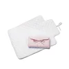 Outlet - Cambiador plegable piqué rosa Descanso·Muebles Cambiador