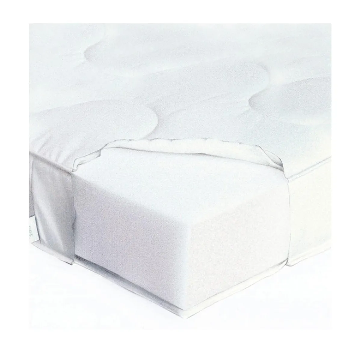 Clearance - Colchón de pespuntes 125 cm x 62 cm Descanso·Colchones Y Almohadas