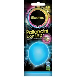 Outlet Globo LED azul claro Artículos De Fiesta Y Regalos