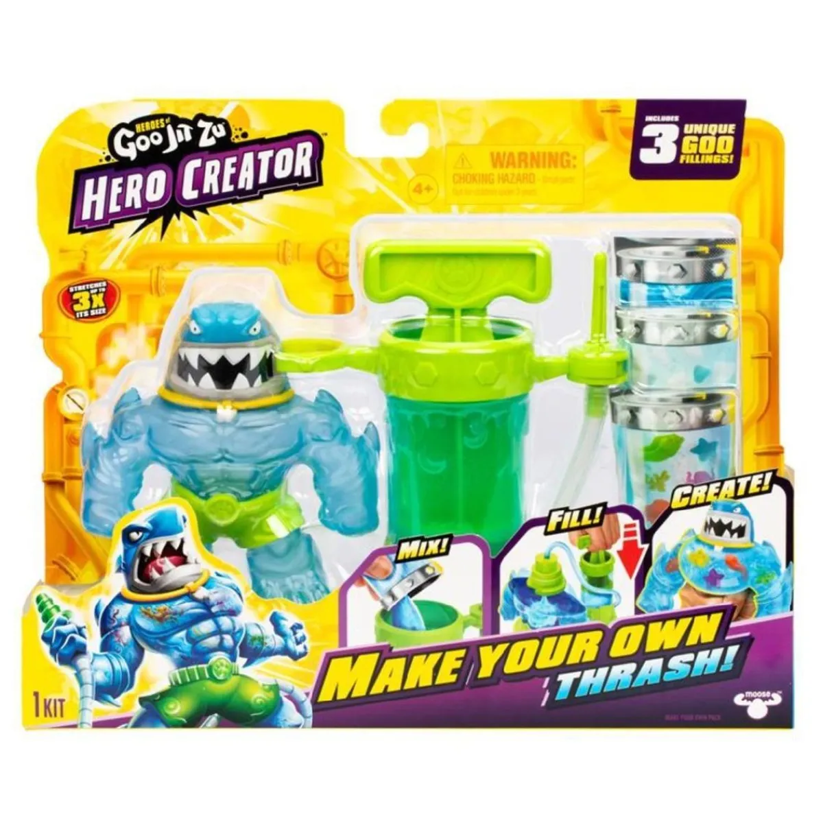 Goo Jit Zu - Creador de héroes (varios modelos) Figuras De Acción