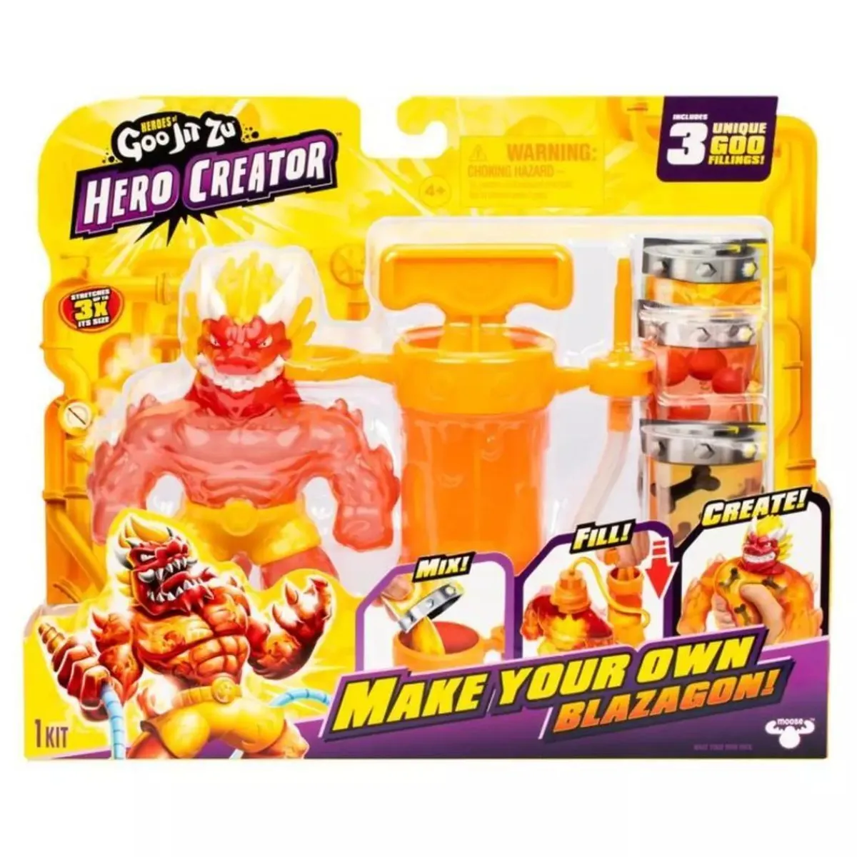 Goo Jit Zu - Creador de héroes (varios modelos) Figuras De Acción