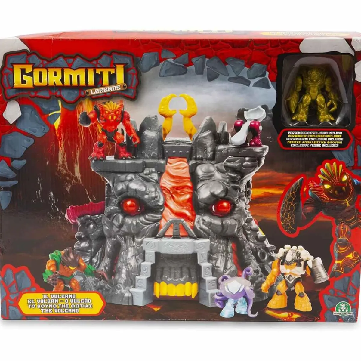 Outlet Legends - Volcán Figuras De Acción