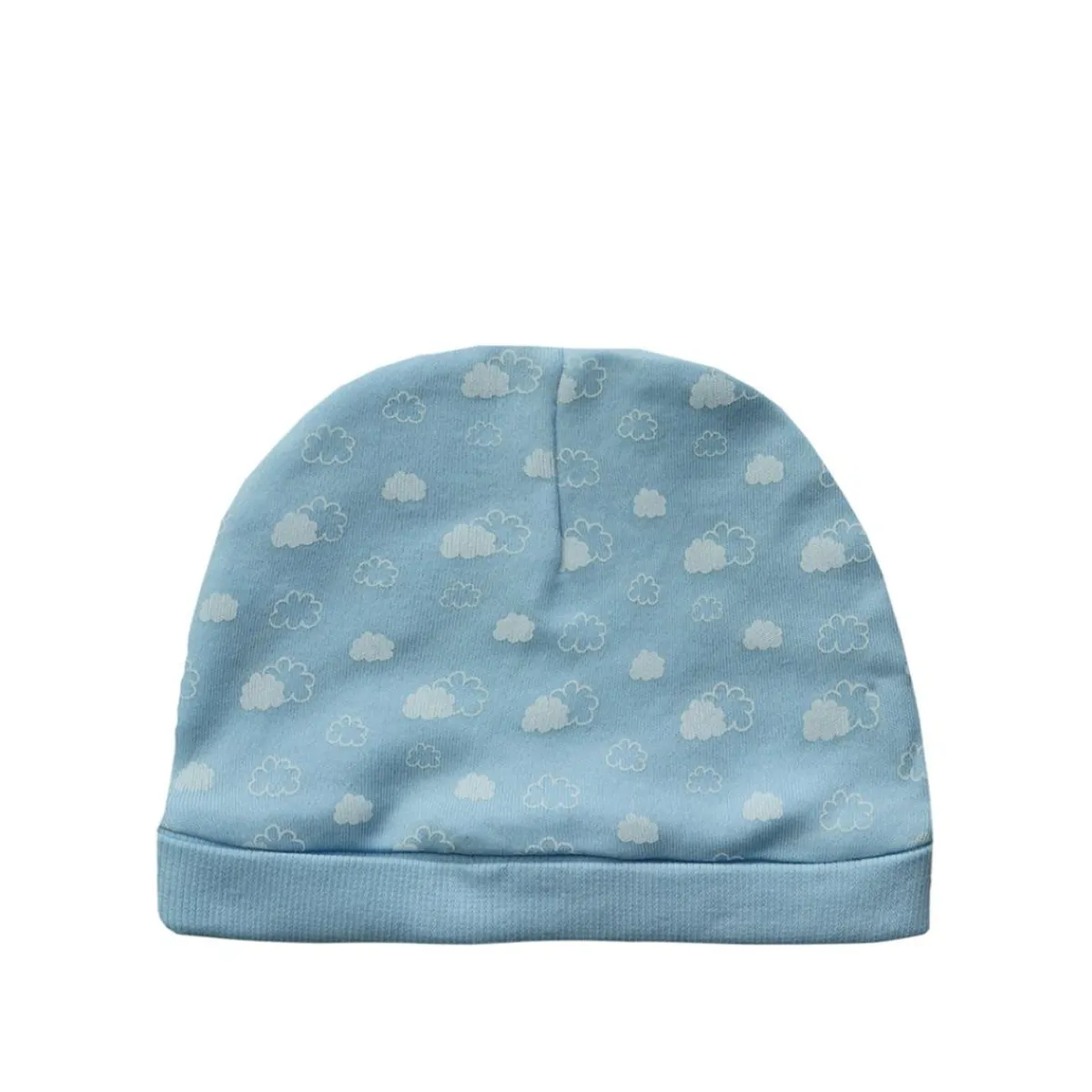 Outlet Gorro en interlock con nubecitas Primeras Salidas·Gorros, Viseras Y Manoplas|Recién Nacido·Primeras Salidas