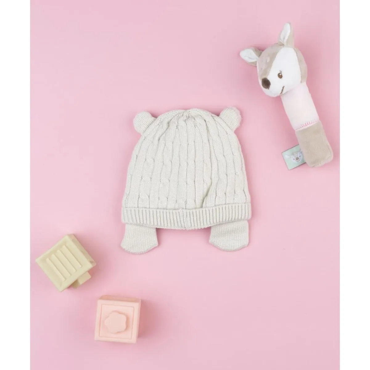 Best Gorro tricot beige con orejas Recién Nacido·Primeras Salidas|Primeras Salidas·Gorros, Viseras Y Manoplas