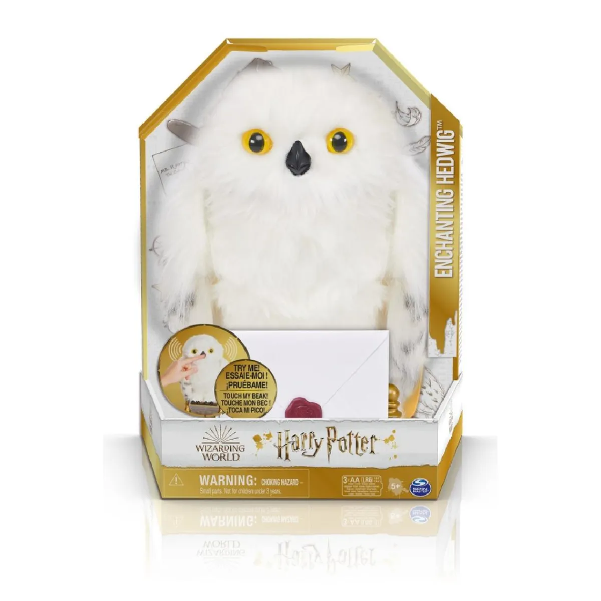 - Peluche Hedwig interactivo*HARRY POTTER Best