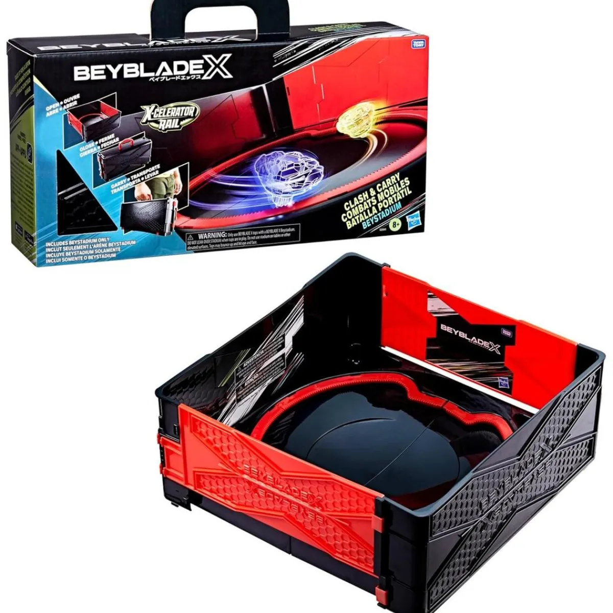 Hasbro - Beyblade - Clash and Carry Beystadium Battle Arena*HASBRO IBERIA Sale
