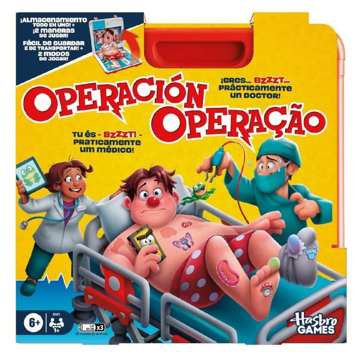 Hasbro - Juego operación*HASBRO IBERIA