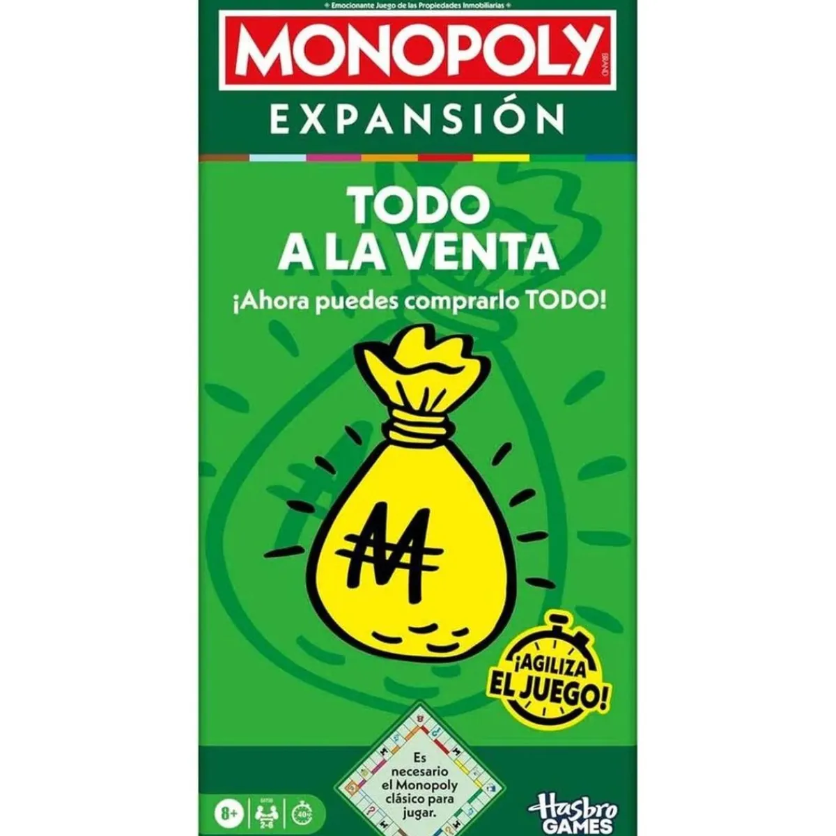 Clearance Hasbro - Monopoly Expansión Todo a la Venta Juegos Y Puzzles|Friki Zone