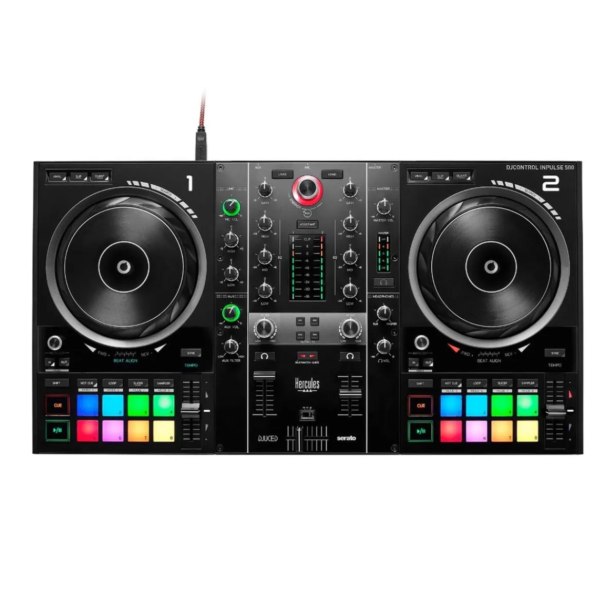 New Hercules - Mesa mezclas DJControl Inpulse 500 Videojuegos