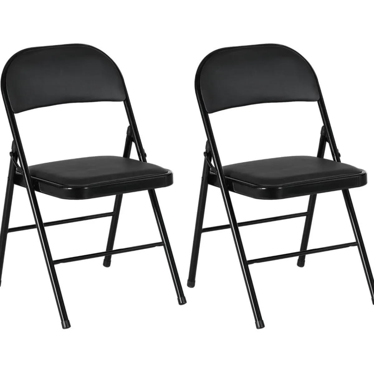 - 2 sillas plegables Negro*Homcom Online