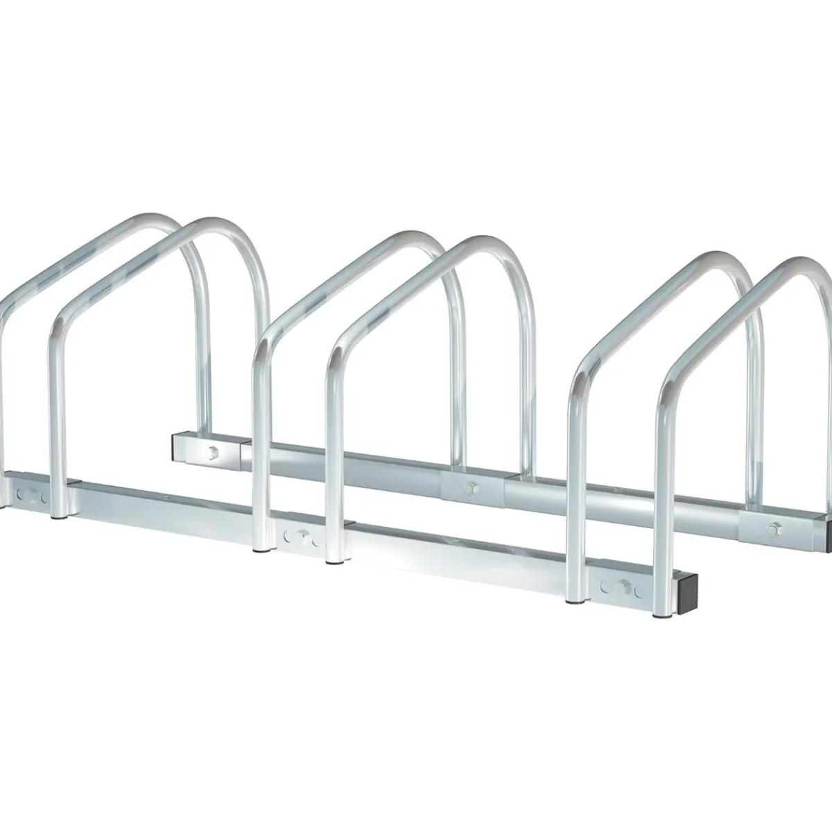 - Aparcamiento para 3 bicicletas Plata*Homcom Discount