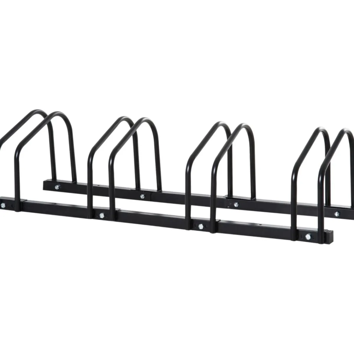 - Aparcamiento para 4 bicicletas Negro*Homcom Best