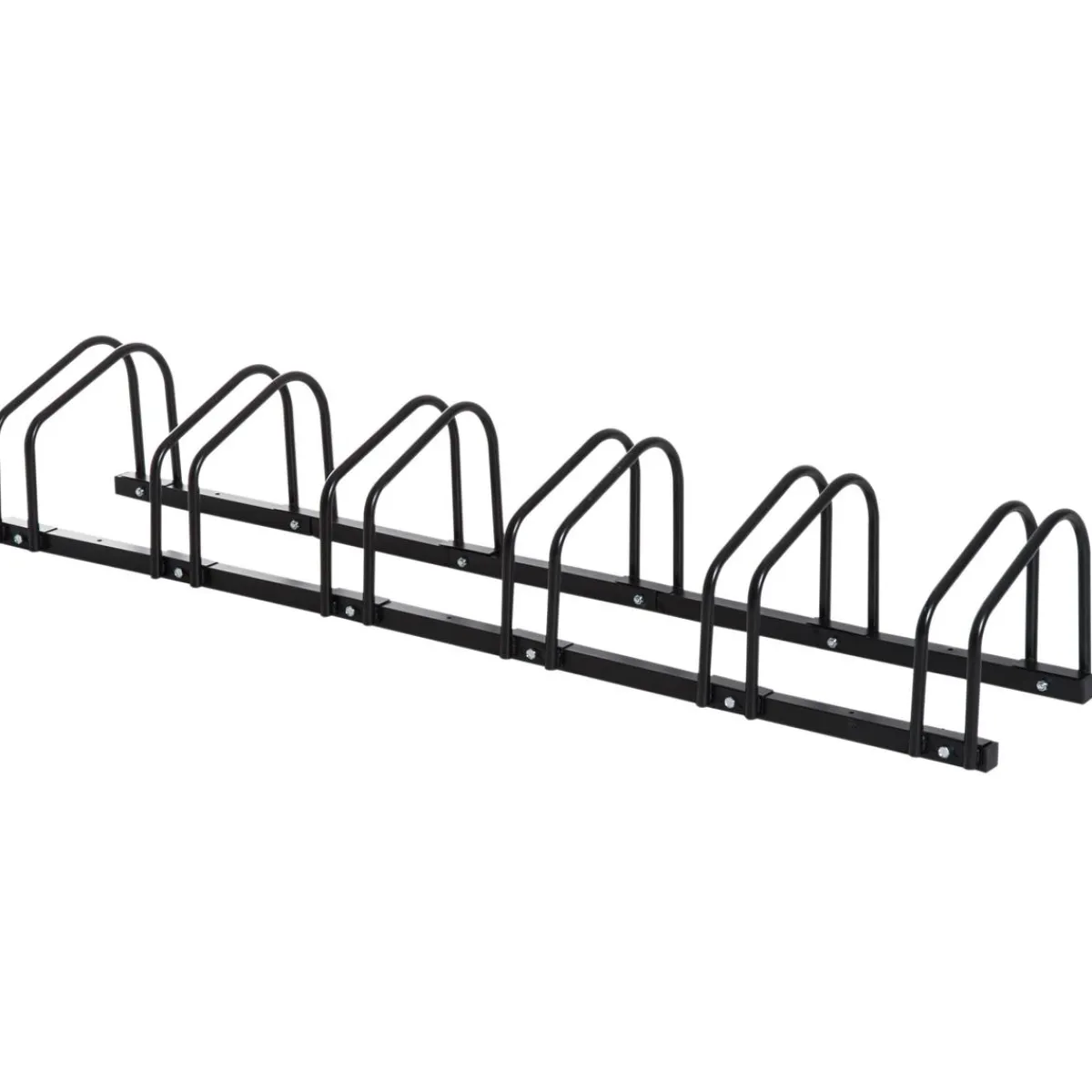 - Aparcamiento para 6 bicicletas Negro*Homcom Online