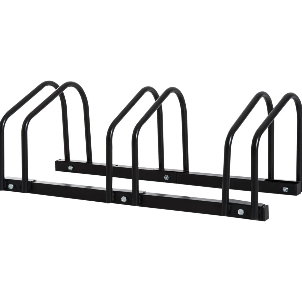 Discount - Aparcamiento para 3 bicicletas Negro Bicicletas