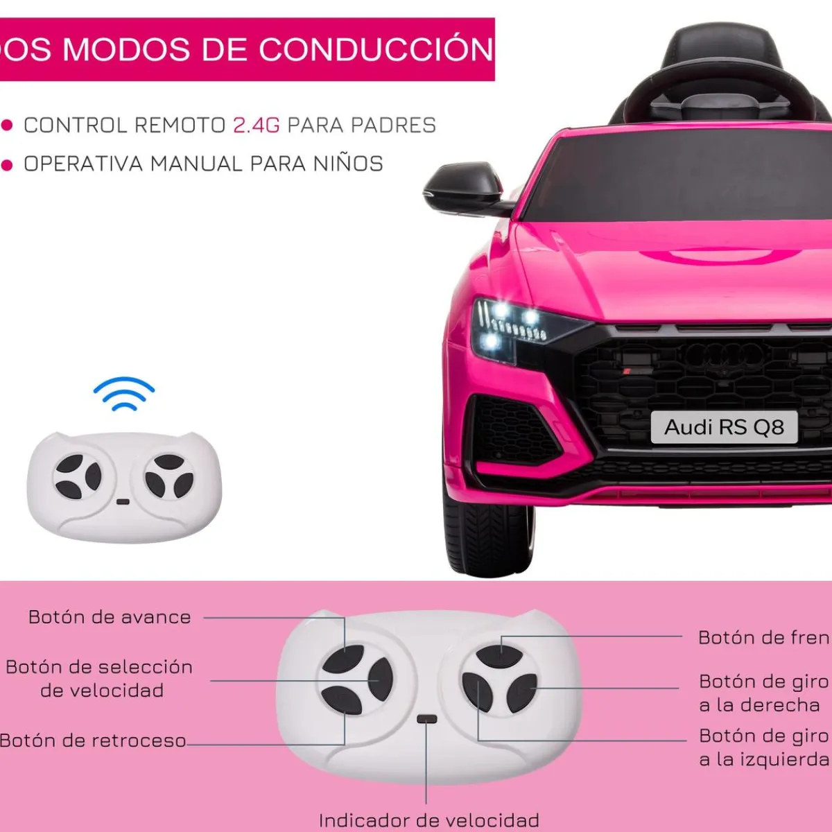 - Audi RS Q8 Batería con control remoto*Homcom Sale