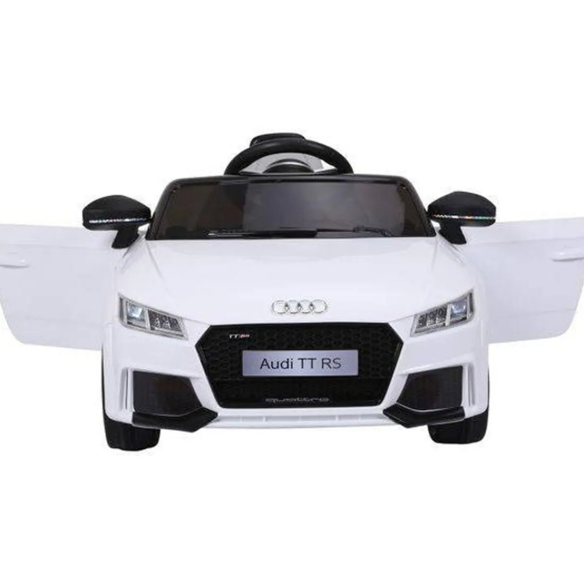 Hot - Audi TT eléctrico blanco Vehículos De Batería O A Pedales