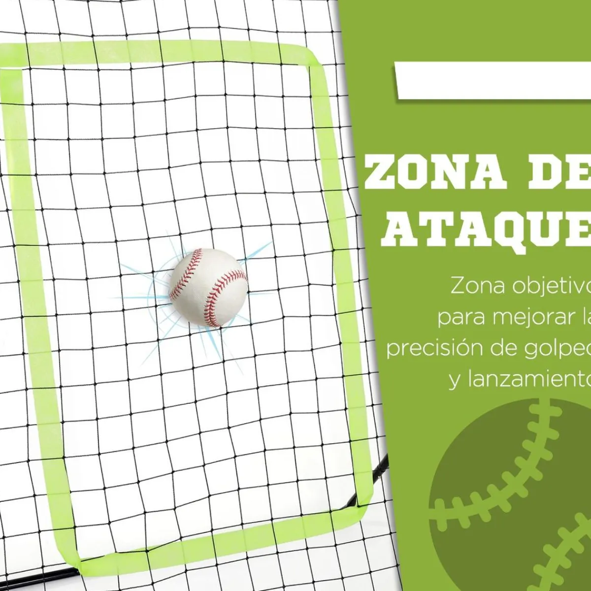Clearance - Back stop portátil de béisbol Deportes