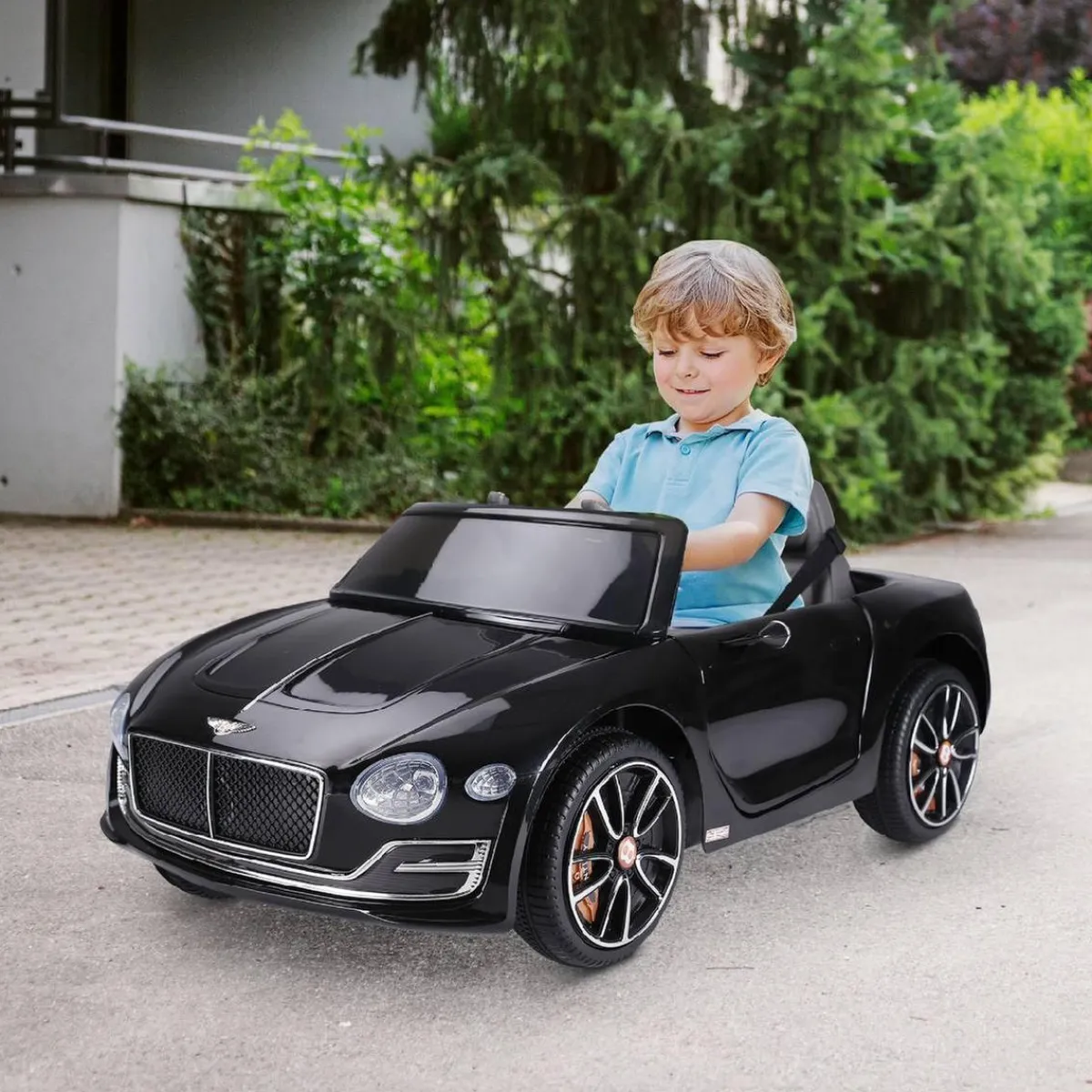 - Bentley GT Negro Batería con control remoto*Homcom Outlet
